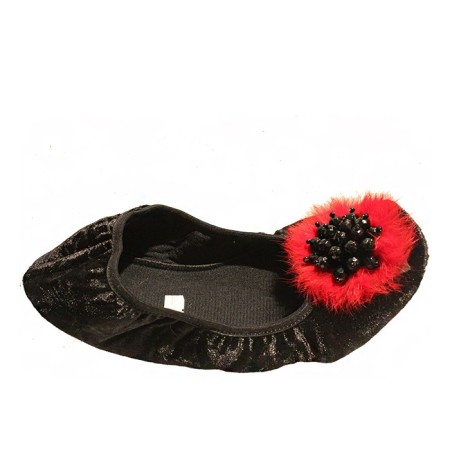 PİSİ PİSİ 28 - 43 ÖZEL NUMARA KADİFE KIRMIZI TÜYLÜ 2