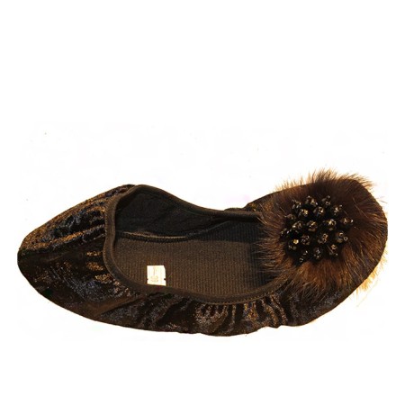 PİSİ PİSİ 28 - 43 ÖZEL NUMARA KADİFE KAHVE TÜYLÜ 2