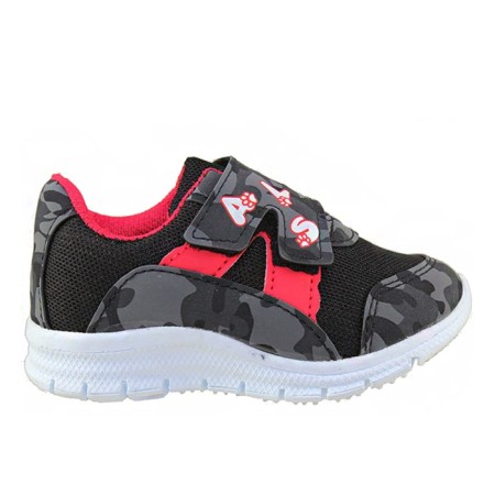 ALESSIO BEBE SPOR 105 ANORAKLI SİYAH KAMF.KIRMIZI